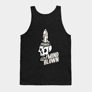 Mind Blown Rocket - Vintage Psychedelic Art Tank Top